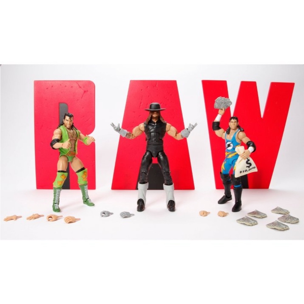 Mattel WWE Action Figure Set Elite Collection Monday Night Raw